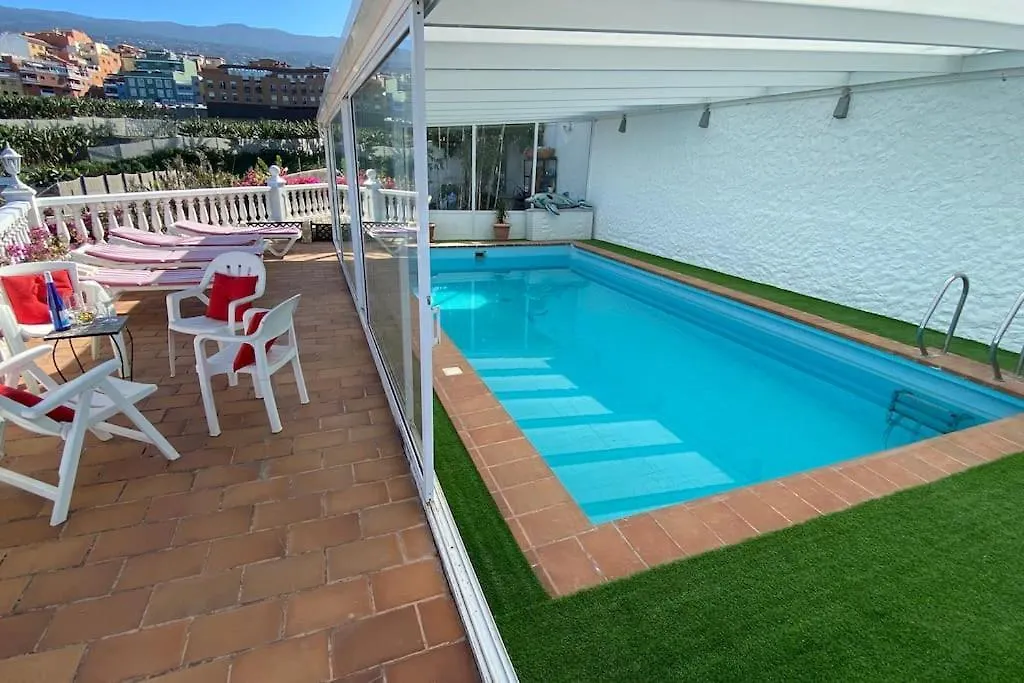 Sunny Big Pool Bbq Terrace Apartment Los Realejos 0*,  Spain
