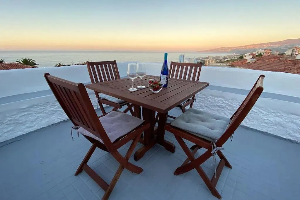 Sunny Big Pool Bbq Terrace Apartment Los Realejos