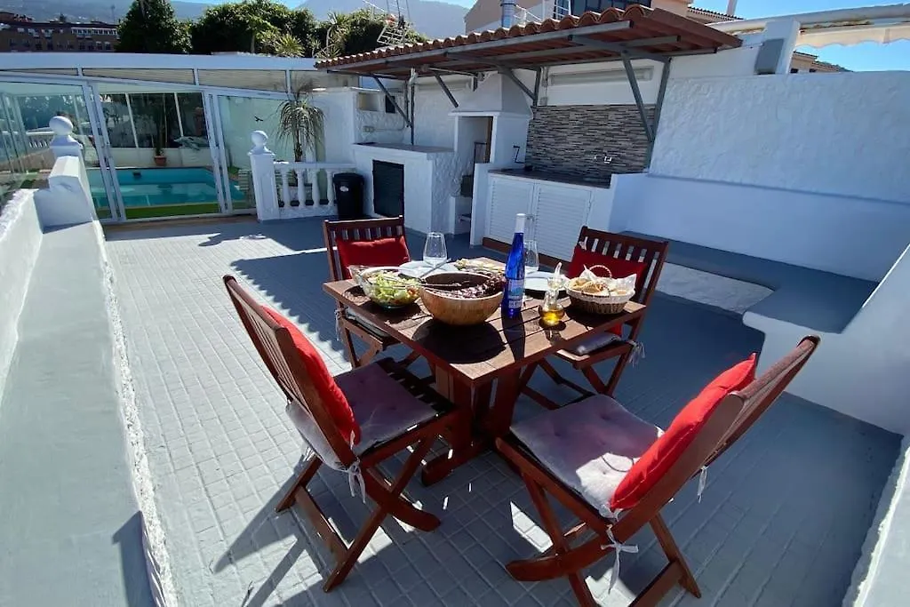 Sunny Big Pool Bbq Terrace Apartment Los Realejos